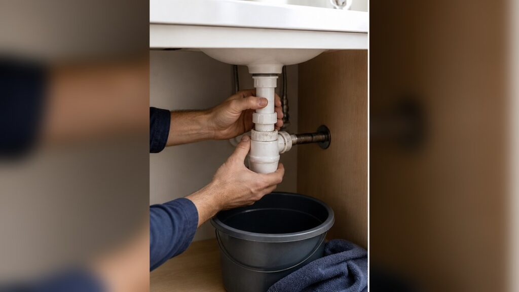 Remplacer un siphon d&rsquo;évier ou lavabo