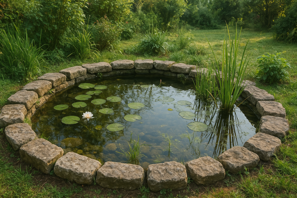Construire un bassin de jardin économique : guide complet