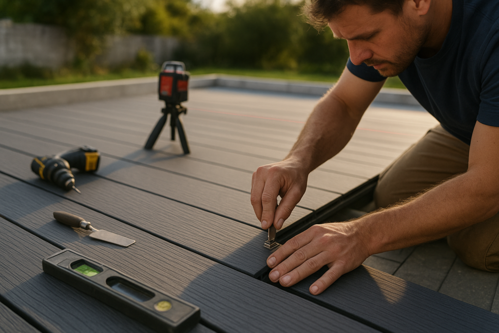 Pose Terrasse Composite Étape par Étape : Guide 2026