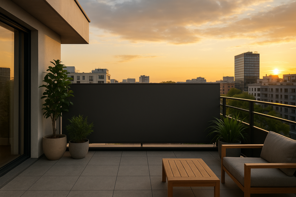 Comment poser un brise-vue sur une terrasse sans percer ?