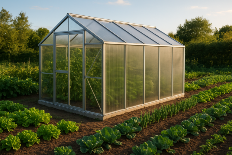 Serre en polycarbonate ou en verre : choisir