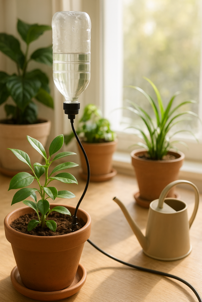 Arrosage plantes intérieur vacances : tableau complet 2026