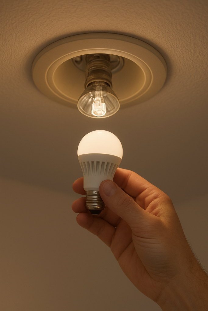 Remplacer Ampoule Halogène par LED : Guide Rapide & Économies