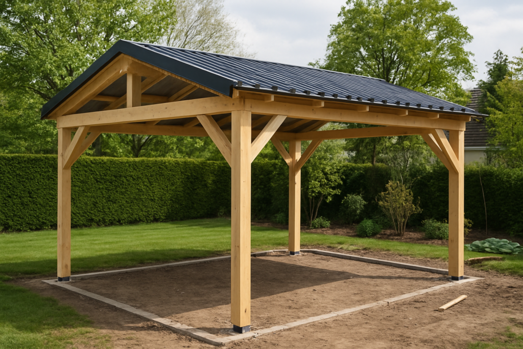 Autorisation carport bois : quelle démarche pour éviter un refus ?