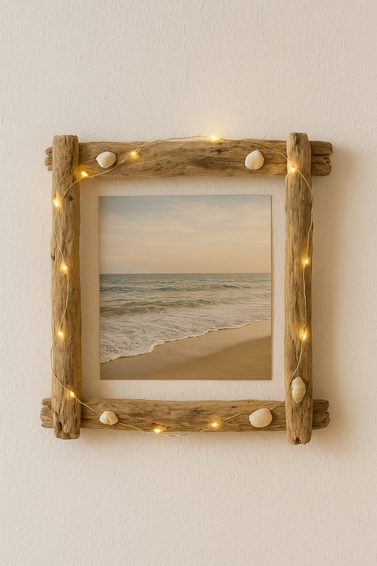 Fabriquer un cadre en bois flotté : guide DIY complet