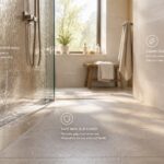 Le bon carrelage de salle de bain dépend d’abord de la zone, de la sécurité et de l’entretien