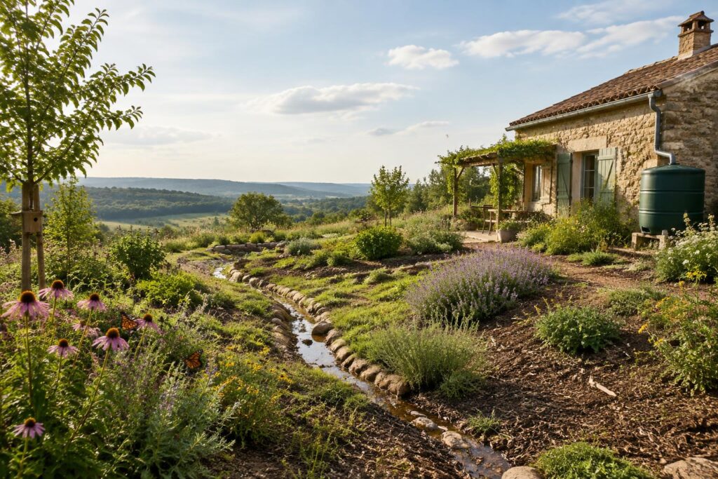 Jardin écoresponsable : sol, eau et biodiversité