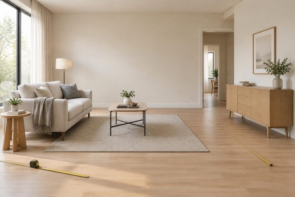 Choisissez un mobilier adapté à vos usages et aux dimensions de votre intérieur