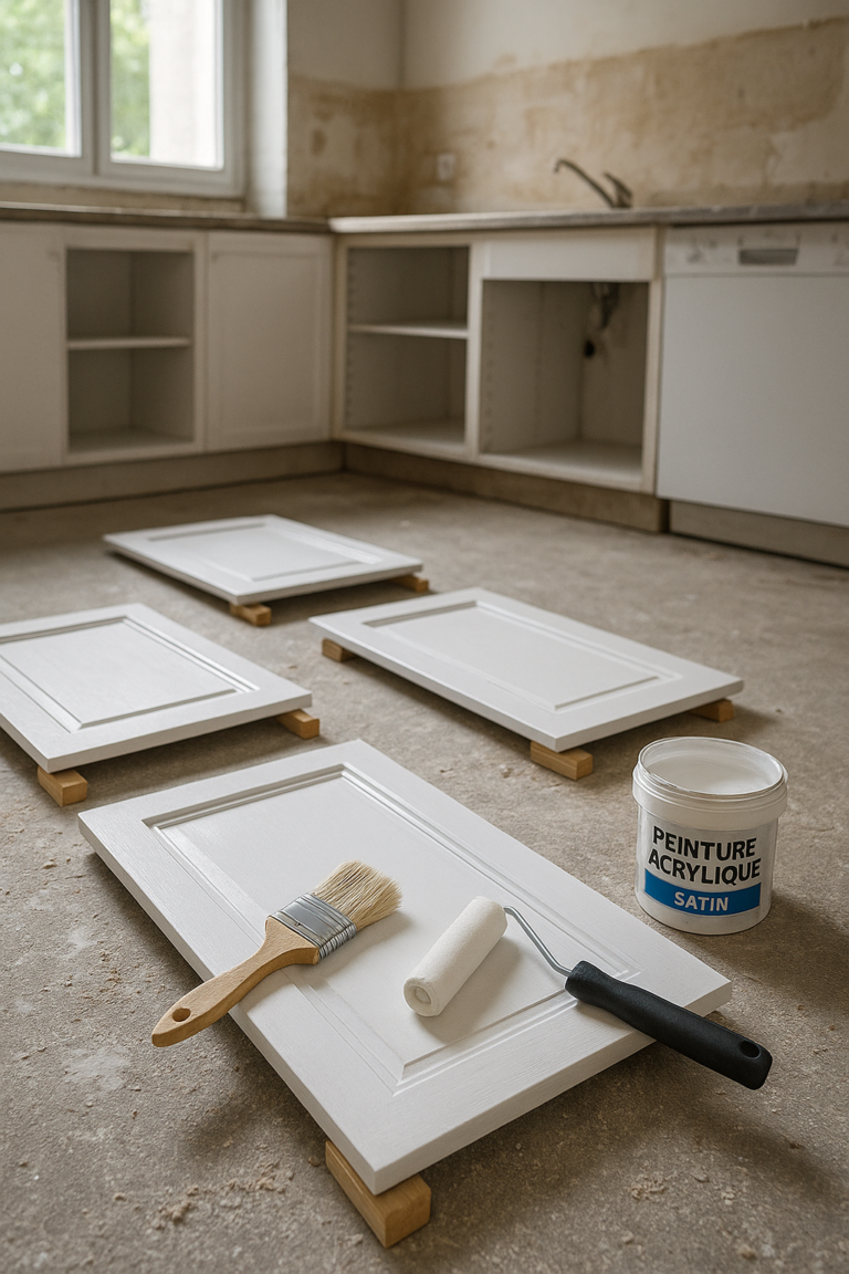 Choisir la peinture pour meubles de cuisine : le guide