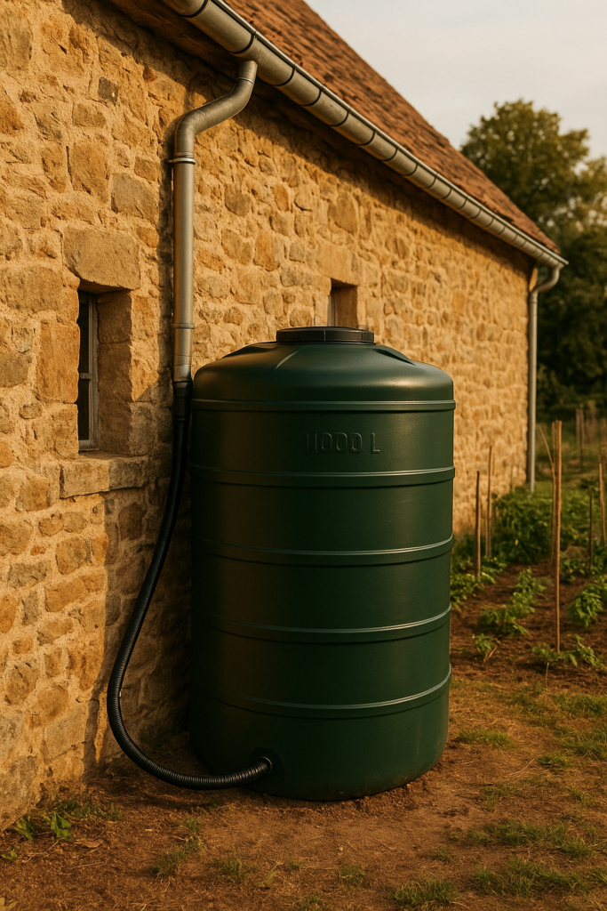 Installer un récupérateur d'eau de pluie : guide pratique
