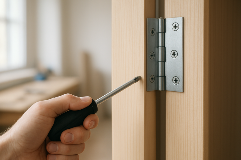 Porte intérieure qui ferme mal : réglages pas à pas