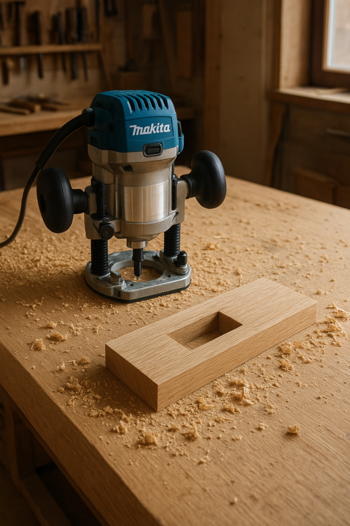 Tenon-mortaise à la défonceuse : le guide pas-à-pas